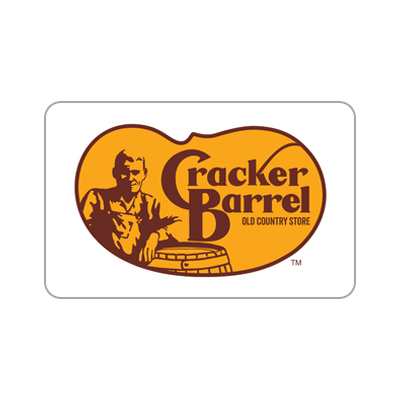 CRACKER BARREL<sup>®</sup> Tarjeta de Regalo de $25