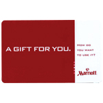 MARRIOTT<sup>®</sup> Tarjeta de Regalo de $100 