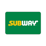 SUBWAY<sup>®</sup> Tarjeta de regalo de $25